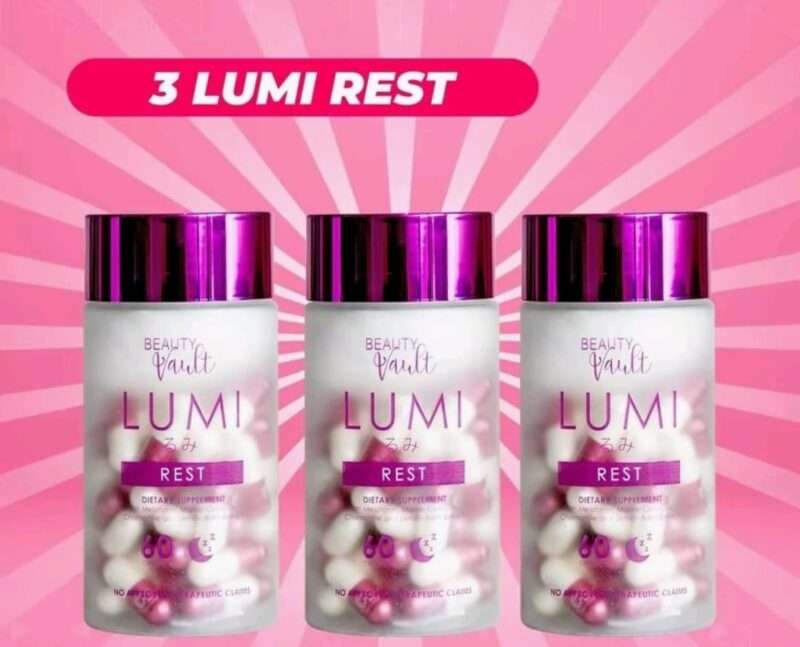 Beauty Vault - 3 LUMI CAPSULES [Gluta or Fit or Rest]